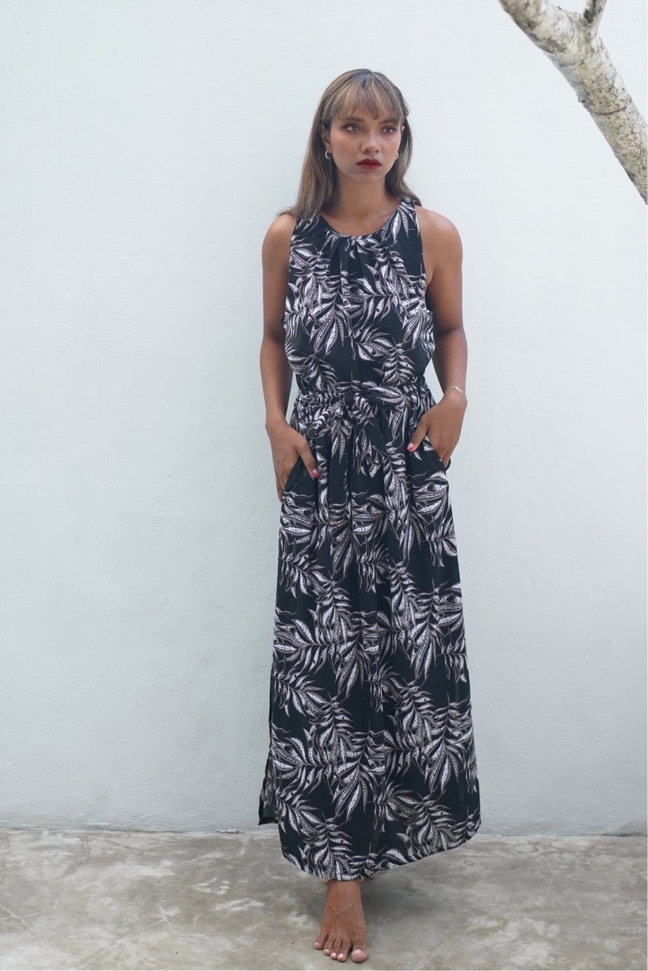 Ella Dress - belt strap