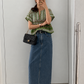 Vicky Cotton Top | Forest Green