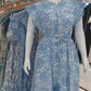Felice Frill Sleeve Dress | Soft Blue