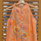 Eka Halter Batik Top | Orange Bloom