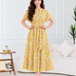 Monica Cotton Dress | Summer Yellow