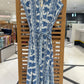 Kiara Cotton Dress | Blue Garland