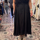 Kiara Lurex Cotton Dress | Black Bronze Lurex