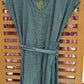 Kiara Cotton Dress | Retro Green