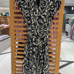 Kiara Cotton Dress | Safari Black