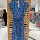 Kiara Cotton Dress | Oriental Blue