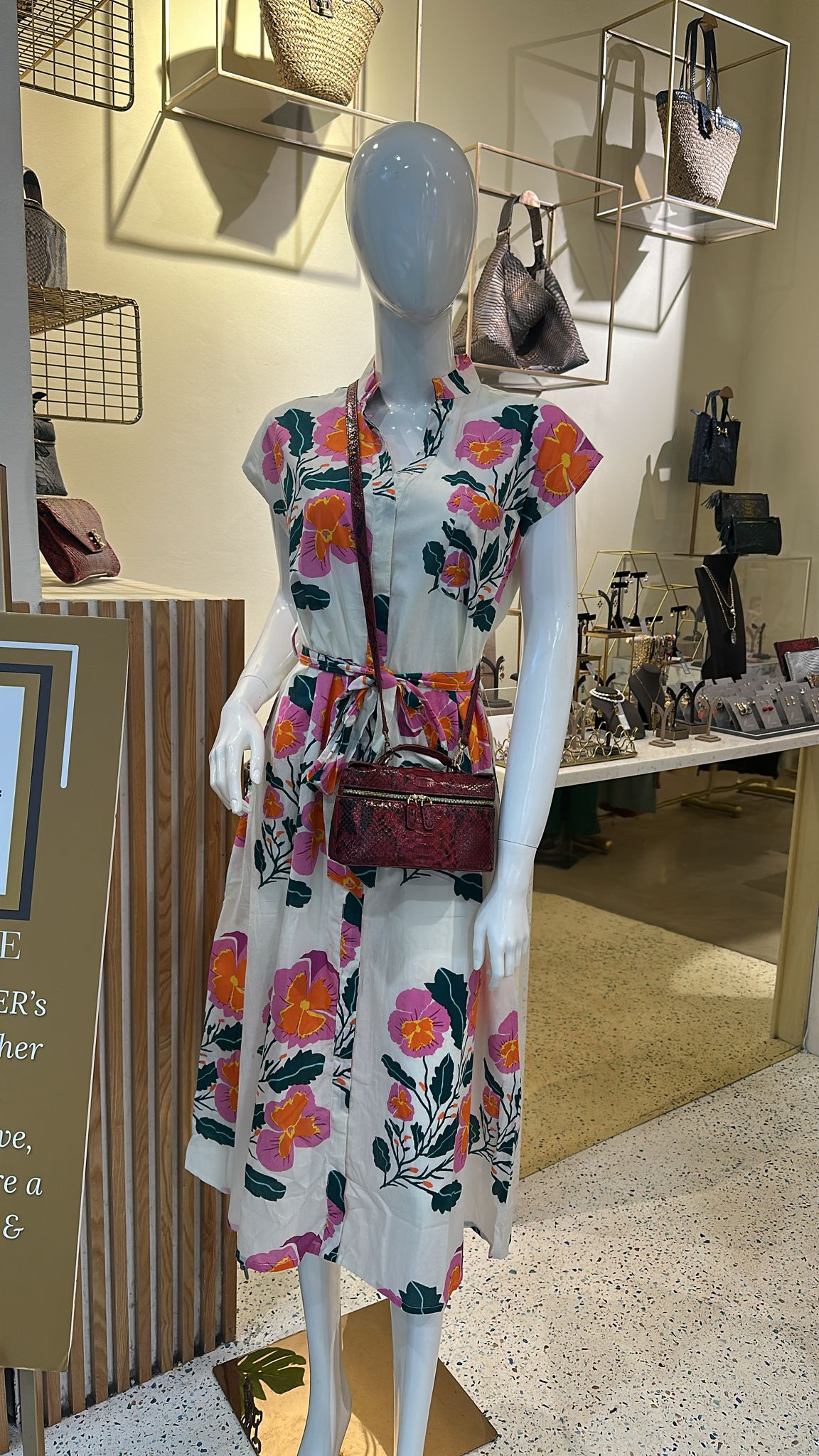 Kiara Cotton Dress | Summer Garden
