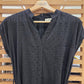Kiara Lurex Cotton Dress | Black Bronze Lurex