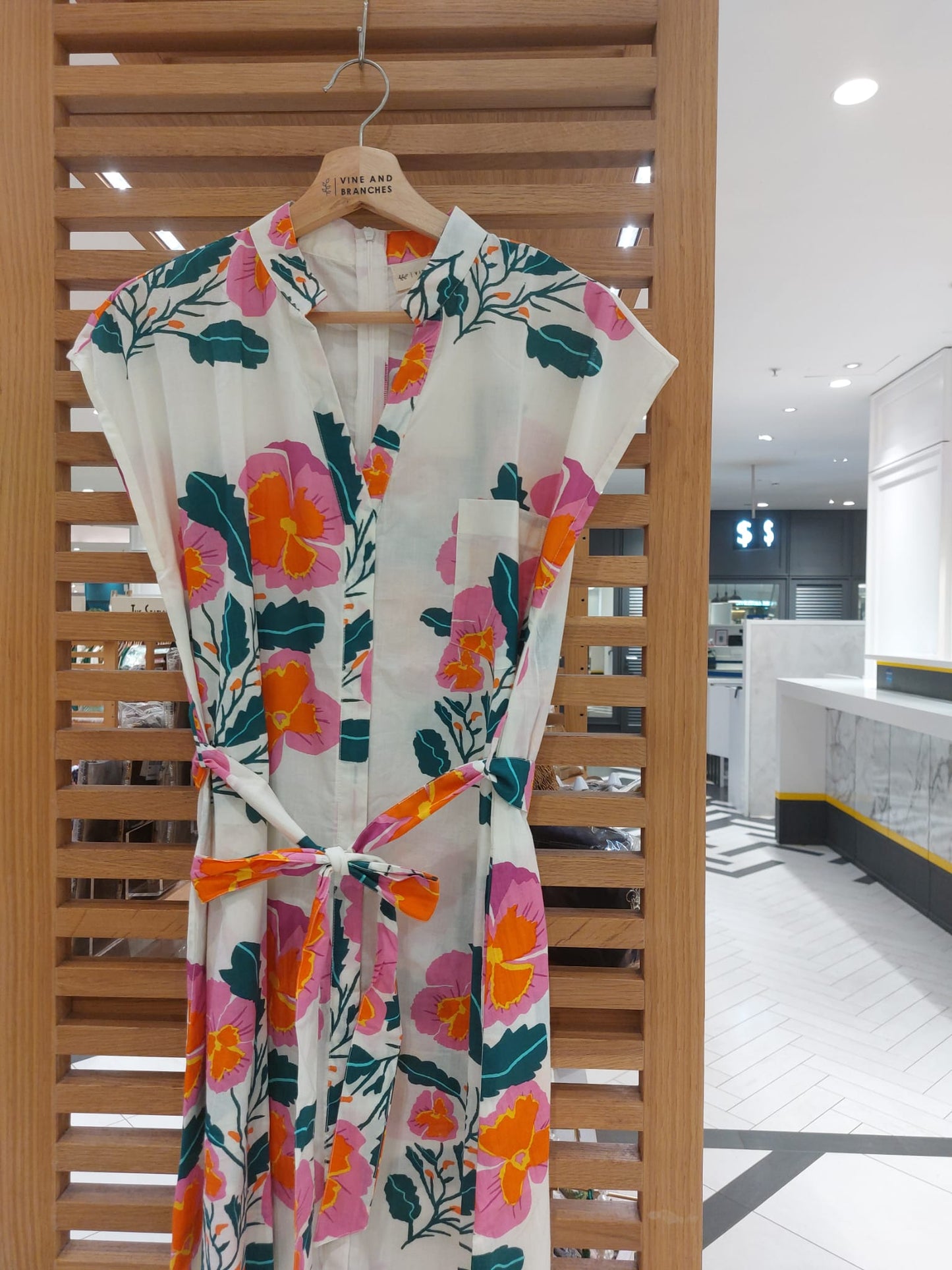Kiara Cotton Dress | Summer Garden