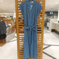 Kiara Cotton Dress | Blue Whisper