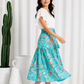 Sammie Skirt I Ocean Turquoise