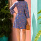 Rania Dress - Royal Coral