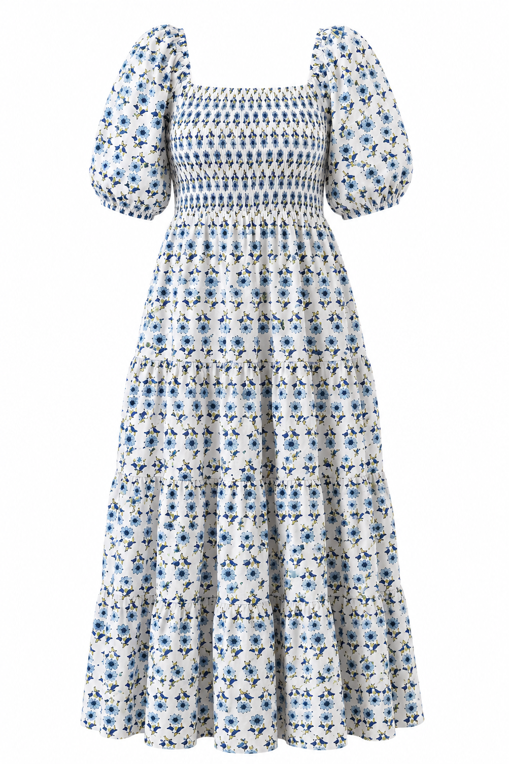 Nellie Dress - Seashore Cornflower