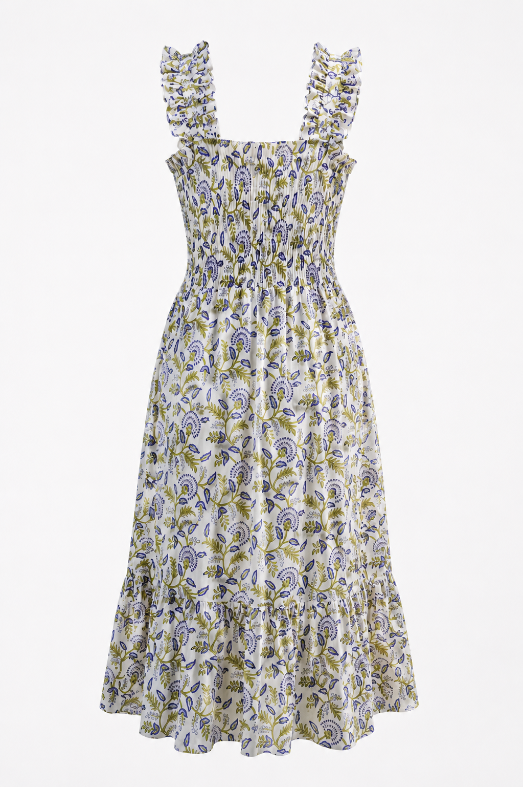 Elodie Dress - Wildflower Blue