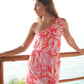 Zana Toga Maxi Dress - Pink Bali [Last Piece]