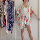 Kyla Kimono - Floral Pastel