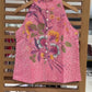 Eka Halter Batik Top | Premium Batik Pretty In Pink