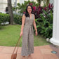 Kali Jumpsuit - Black / Beige