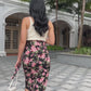Naomi Wrap Skirt - Oriental Black