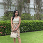 Naomi Wrap Skirt - Floral Brown