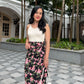 Naomi Wrap Skirt - Oriental Black