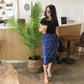 Bel Boat-Neck Top - Black