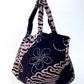 Joy Cotton Batik Bag - Black Brown Floral