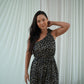 Zana Toga Maxi Dress - Alluring Black