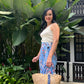Naomi Wrap Skirt - Sakura Blue