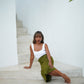 Naomi Wrap Skirt - Olive
