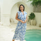 Sofia Dress - China Blue