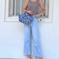 Joy Cotton Batik Bag - Spring Blue Floral