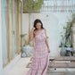 Zana Toga Maxi Dress - Alluring Red