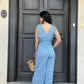 Mia Jumpsuit - Floral Blue