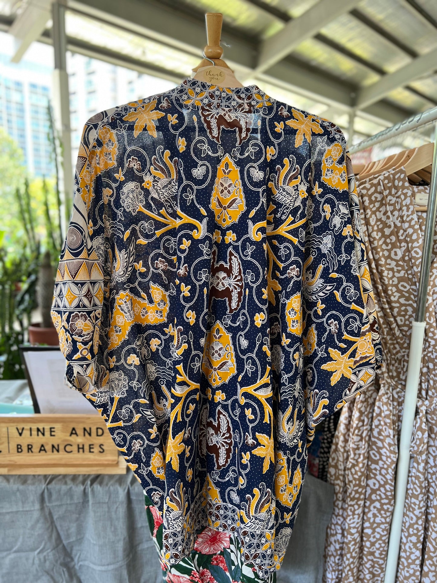 Cotton Batik Kimono- Free size
