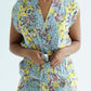Sofia Dress - Soft Blue Floral