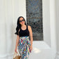 Ruth Wrap Skirt - Tribal Khaki