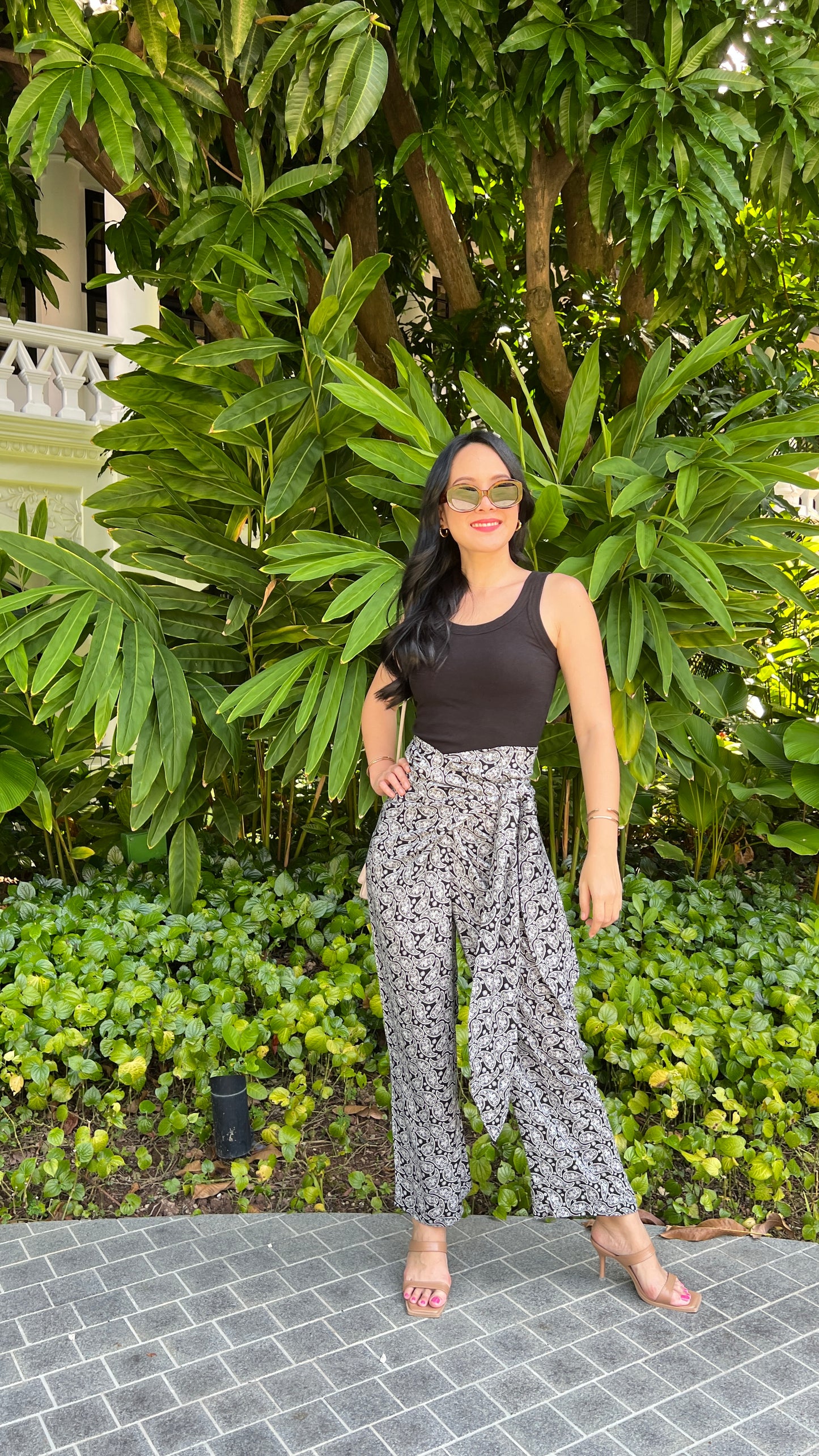 Tania Wrap Pants - Black