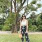 Tania Wrap Pants - Black Bohemian