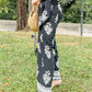 Tania Wrap Pants - Black Bohemian