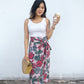 Ruth Wrap Skirt In Bohemian Pink [last piece]