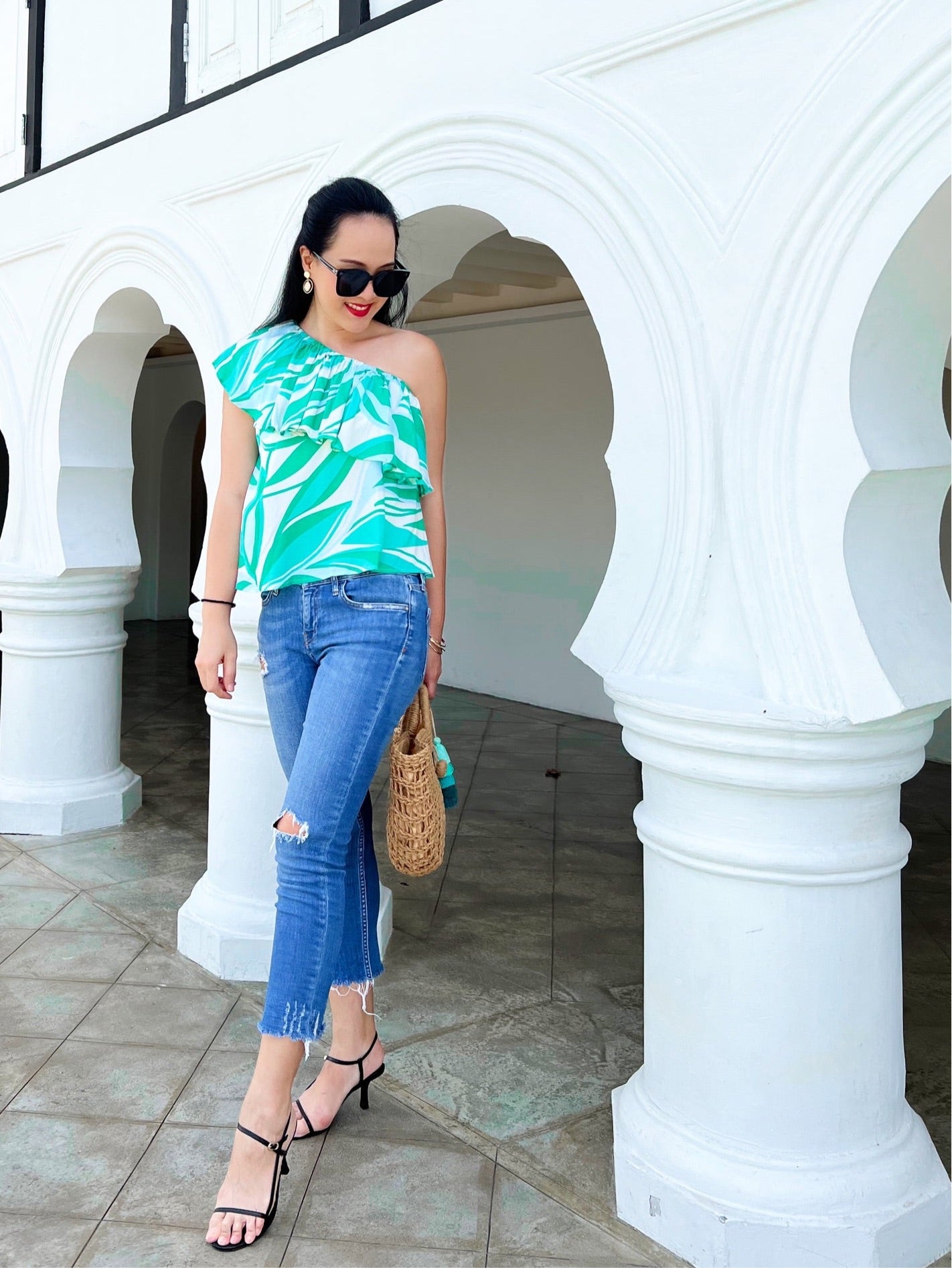 Hera Toga Top - Green