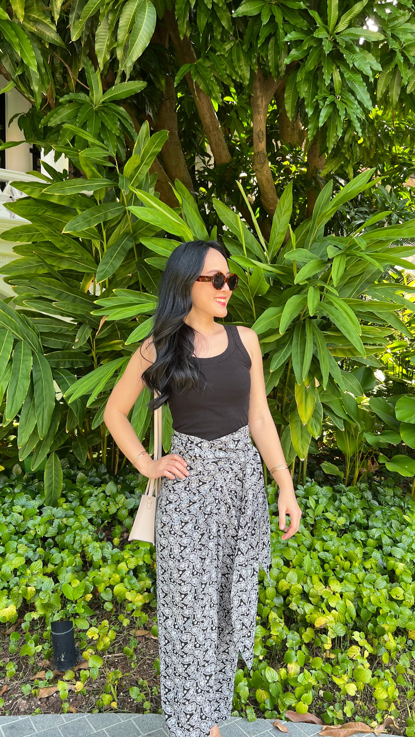 Tania Wrap Pants - Black