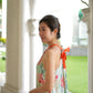 Enza Halter Neck Maxi Dress - Floral Pastel