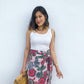 Ruth Wrap Skirt In Bohemian Pink [last piece]