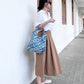Peace Cotton Batik Bag - Spring Turquoise