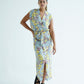 Sofia Dress - Soft Blue Floral