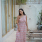 Zana Toga Maxi Dress - Alluring Red