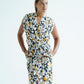 Sofia Dress - Tropical Yellow