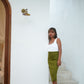Naomi Wrap Skirt - Olive